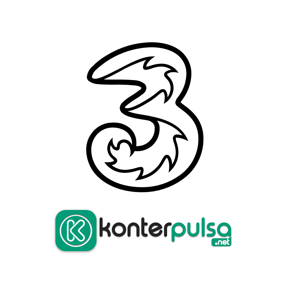Paket Internet Three - 2GB + 8GB 4G 30 hari